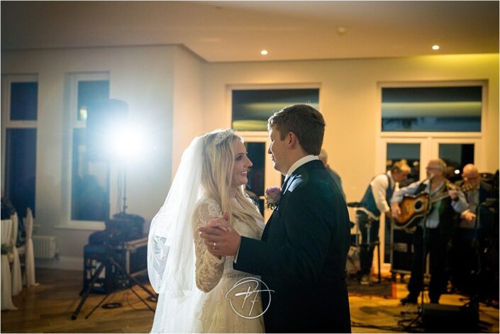 Bride and Groom have their First Dance