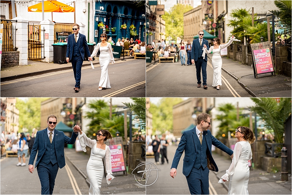 Natural wedding photos in Bristol