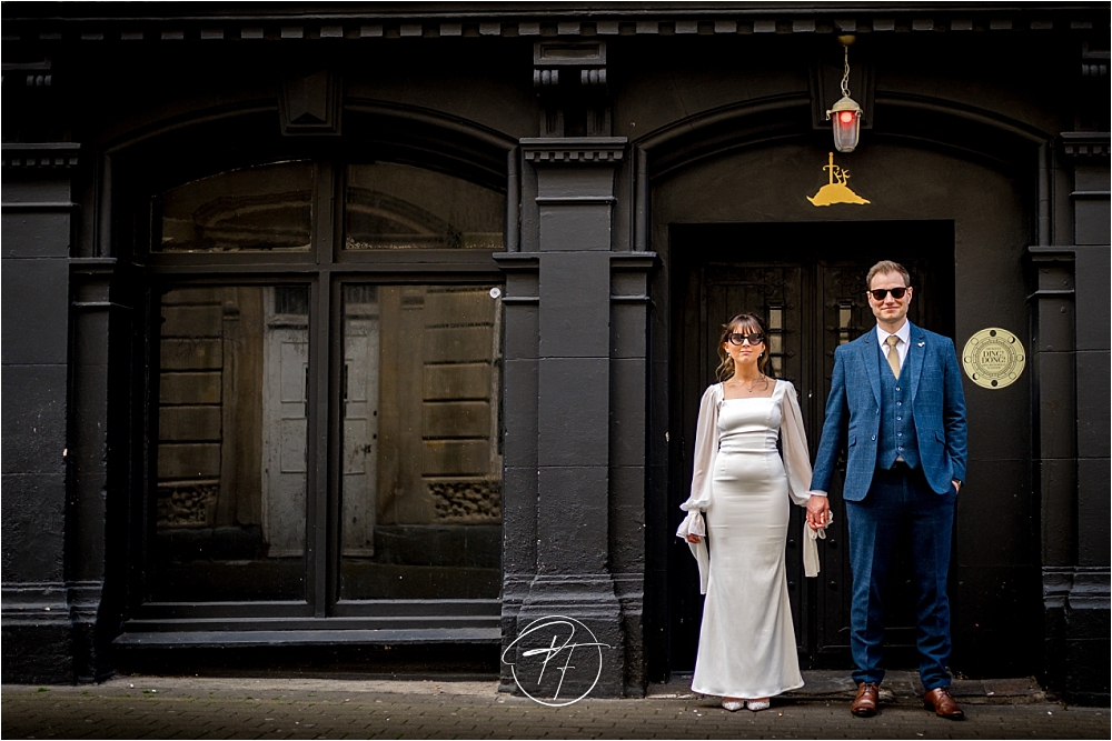 Alternative wedding photographer in Bristol