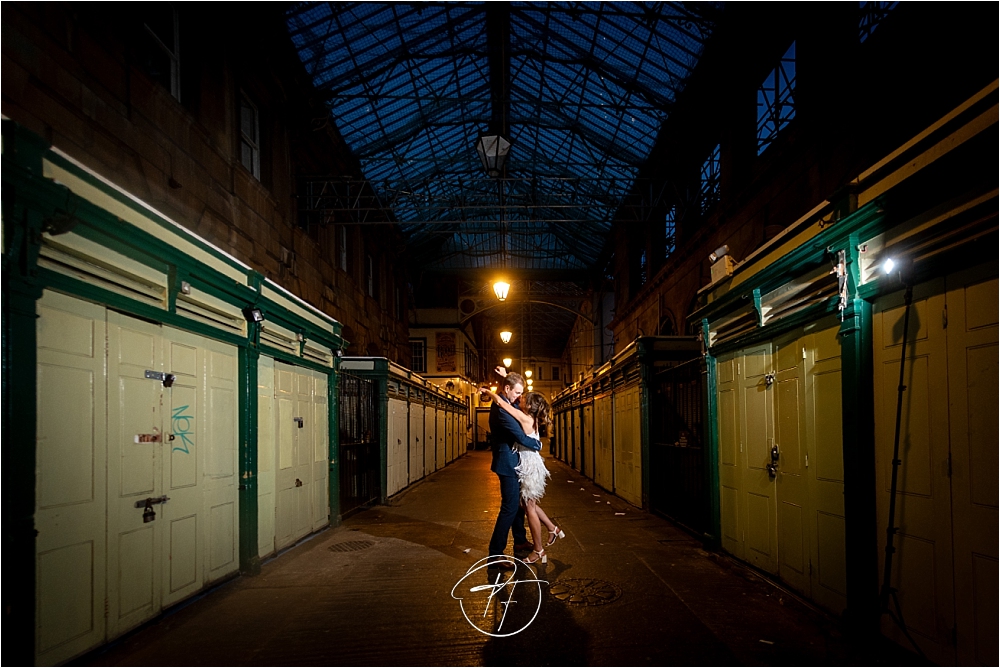 Creative wedding photographer St Nicholas Market