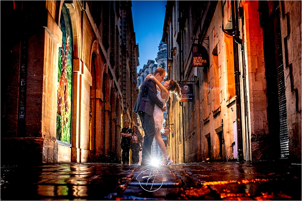 Bristol wedding photographer, creative evening photos