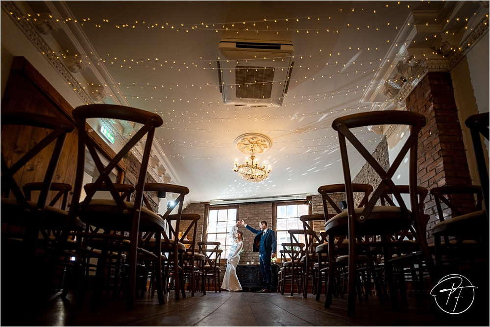 Dancing at Radnor Rooms in Bristol - Creative wedding photographer